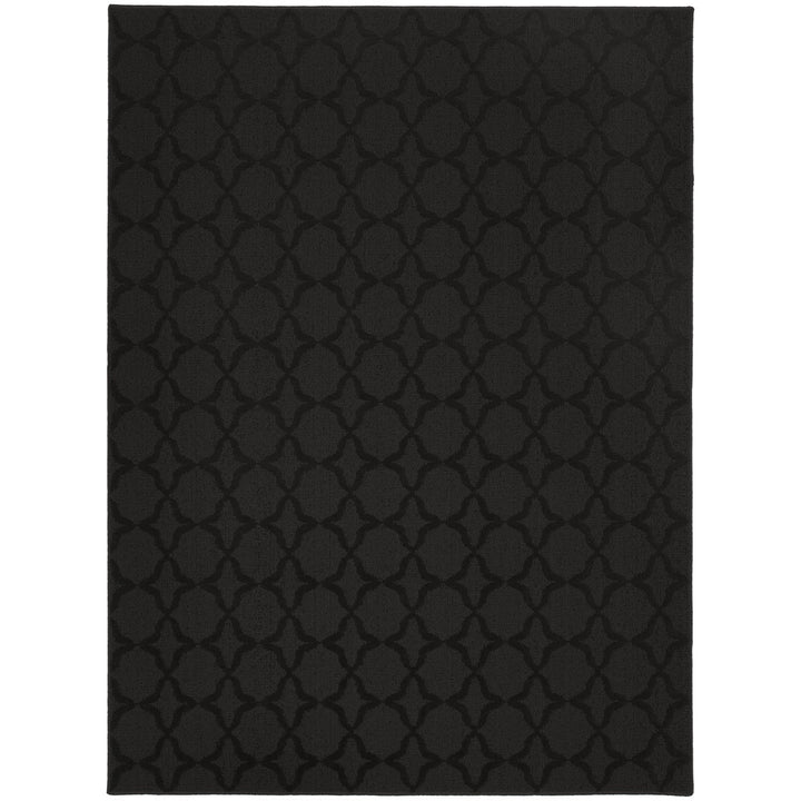 O'Neill Geometric Tufted Black Area Rug Mercer41 Rug Size: Rectangle 5' x 7'