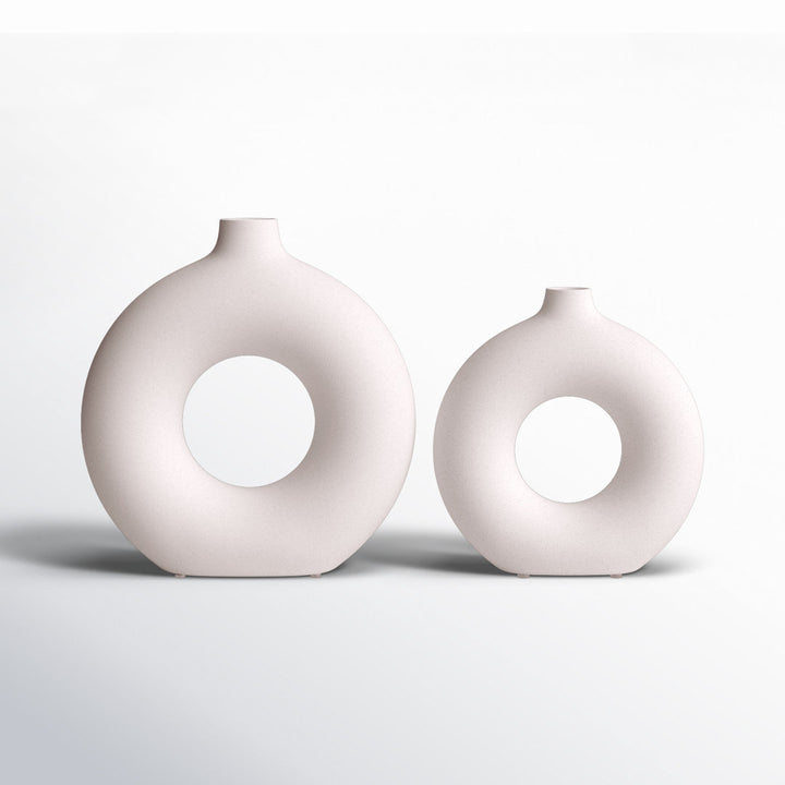 Aionna Ceramic Table Vase (Set of 2) Birch Lane™