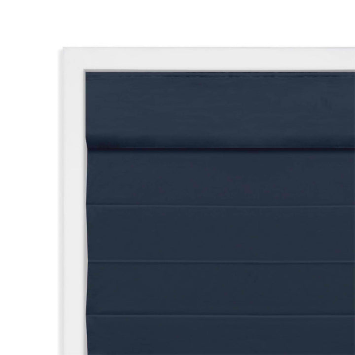 Cordless Blackout 100% Cotton Roman Shade with Cellular Shade Backing Symple Stuff Size: 31"W x 72"L Finish: Navy