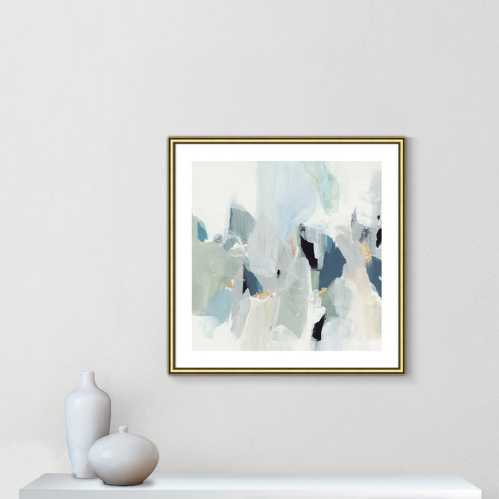 Little Talks III' by Isabelle Z - Painting Print Casa Fine Arts Size: 28.75" H x 28.75" W x 0.88" D Format: Gold Framed Paper