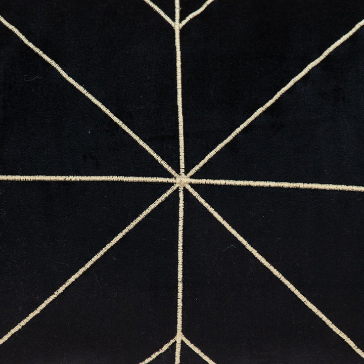 Rectangular Velvet Pillow Cover & Insert HomeRoots Color: Black
