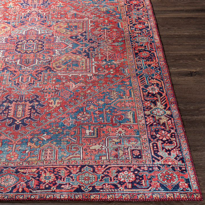 Fleckenstein Oriental Burgandy Area Rug Langley Street® Rug Size: Runner 2'6" x 7'6"