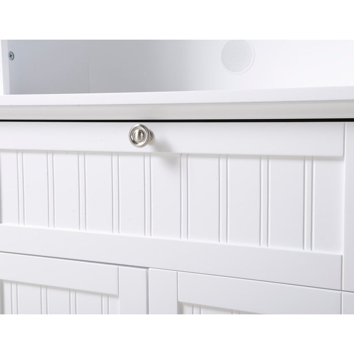 Sorens 70.25" Kitchen Pantry Highland Dunes Finish: White