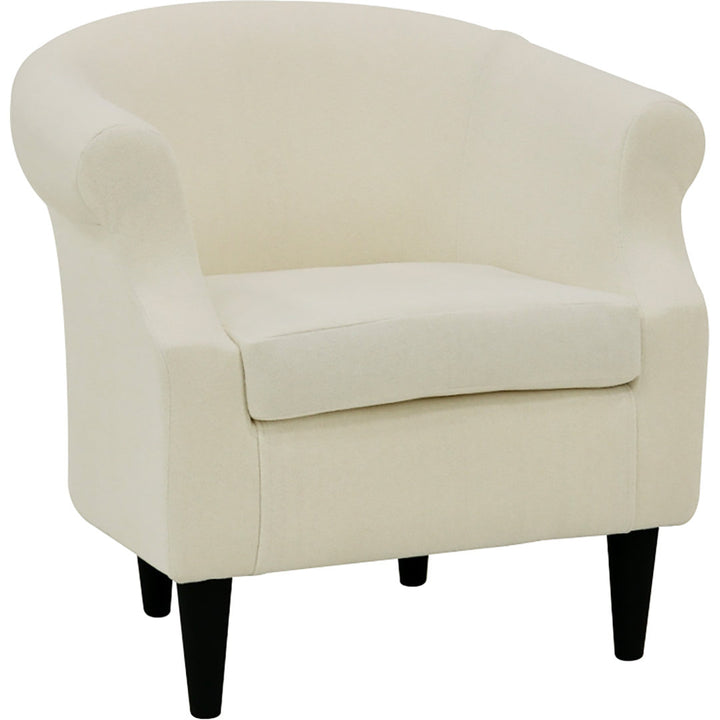 Adea Polyester Barrel Chair Lark Manor™ Fabric: Chloe Ice 100% Polyester