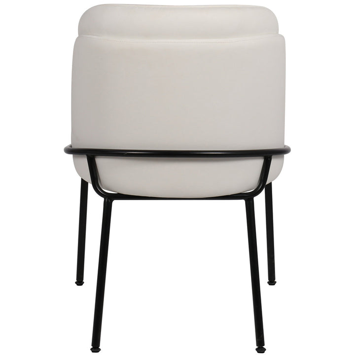 Philpott Faux Leather Dining Chair, Set Of 2 (Set of 2) Trent Austin Design® Upholstery Color: White