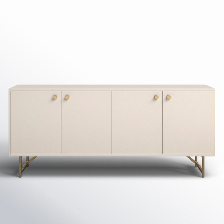 Van Sideboard in Matte Alabaster Four Hands