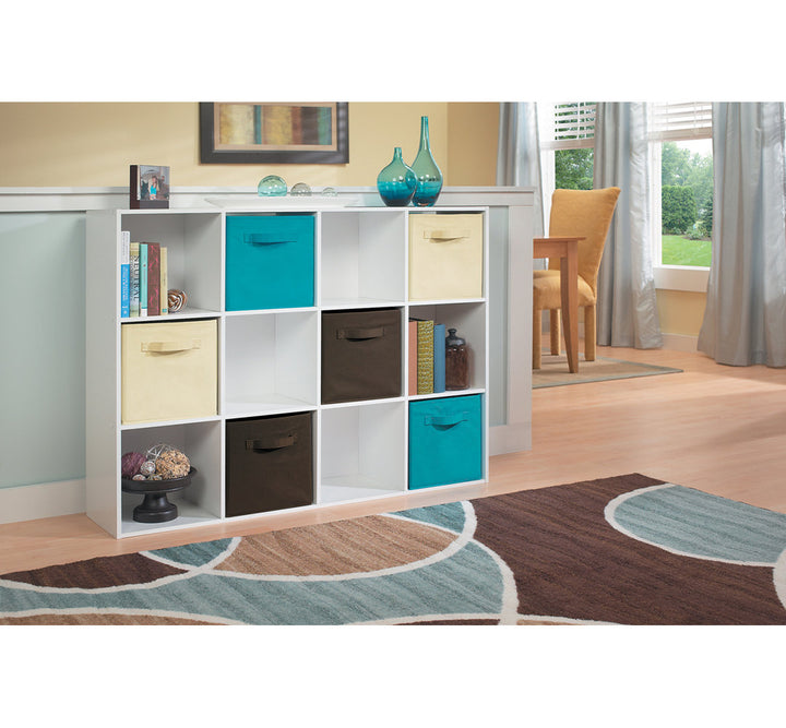 Cubeicals 47.56" H x 35.91" W Cube Bookcase ClosetMaid Color: White