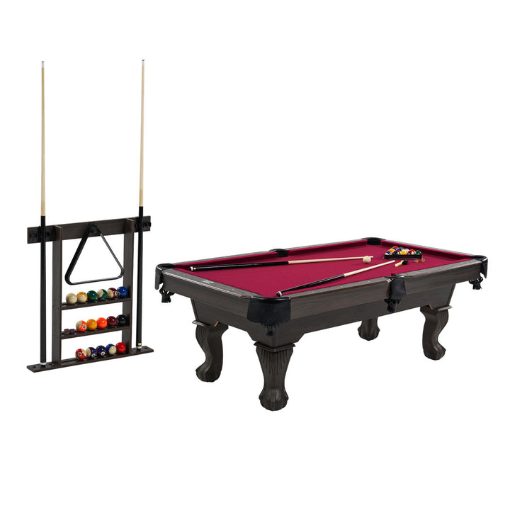 Pool Table with Playing Accessories Barrington Billiards Company Size: 7' 3"