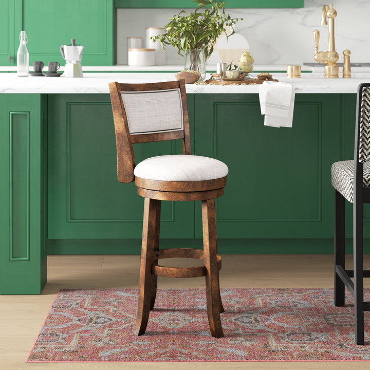 Chambord Swivel Bar & Counter Stool Kelly Clarkson Home Seat Height: Bar Stool (29" Seat Height)