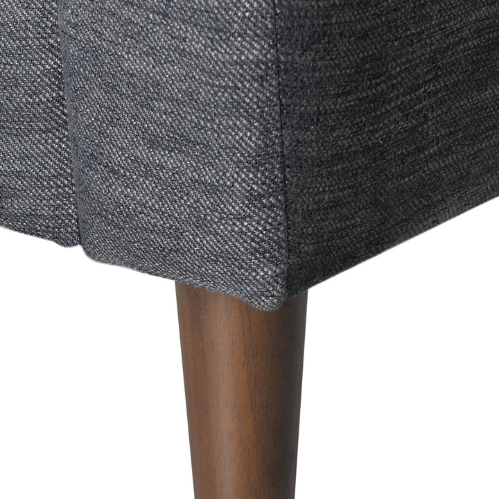 Lawson 84.5" Recessed Arm Sofa Kelly Clarkson Home Upholstery Color: Charcoal 100% Polyester