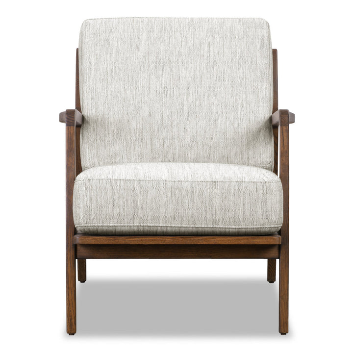 Gabe Fabric Upholstered Lounge Armchair Joss & Main Upholstery Color: Bright Ash