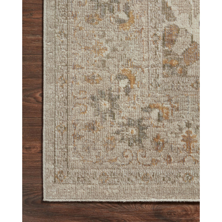 Chris Loves Julia x Loloi Rosemarie Floral Ivory/Natural/ Yellow Area Rug Chris Loves Julia x Loloi Rug Size: Rectangle 9' x 12'