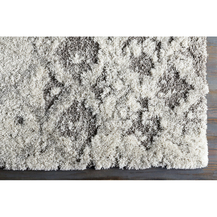 Dittman Geometric Gray/White Area Rug Wade Logan® Rug Size: Rectangle 8'10" x 12'