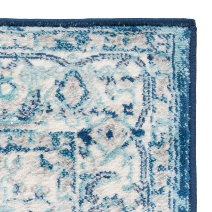 Camila Light Gray/Blue Oriental Rug Kelly Clarkson Home Rug Size: Square 9'