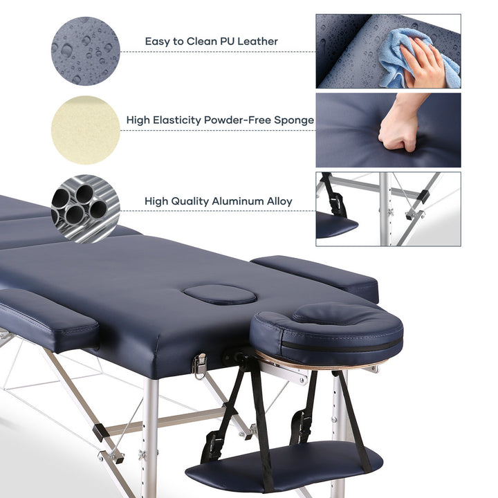 Massage Table Portable Massage Bed Lash Spa Tattoo Bed MaxKare