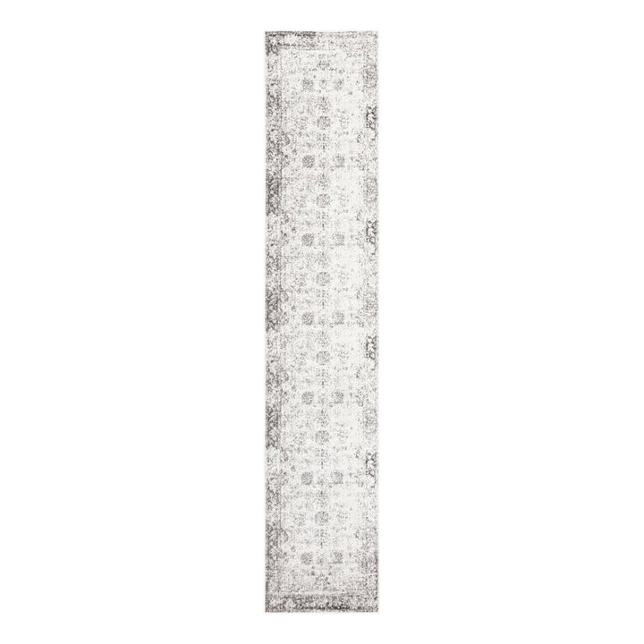 Brandt Floral Gray Area Rug Mistana™ Rug Size: Runner 3'3" x 16'5"