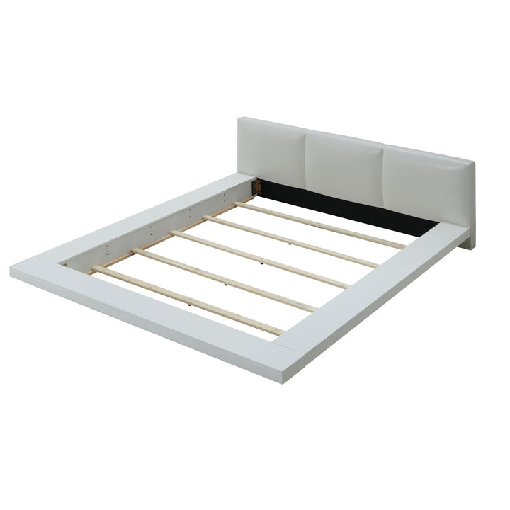 Solid Wood Tufted Upholstered Platform Bed Latitude Run® Size: Queen