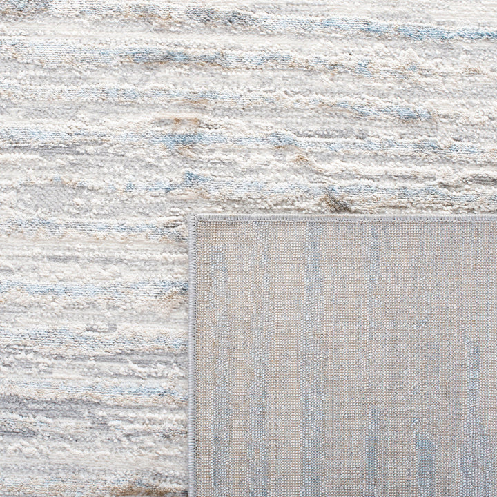 Minkley Striped Gray/Blue/Ivory Area Rug Sand & Stable™ Rug Size: Runner 2'2" x 8'