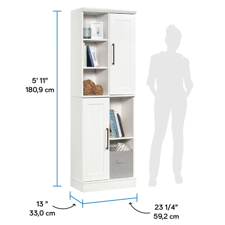 Gilbreath 6 - Shelf Storage Cabinet Zipcode Design™