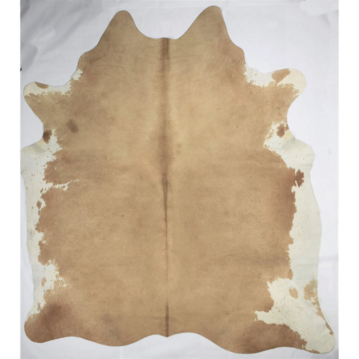 Charlize Hand Curated Cowhide Contemporary Whitish Beige 13 Area Rug AllModern Rug Size: Novelty 6' x 8'