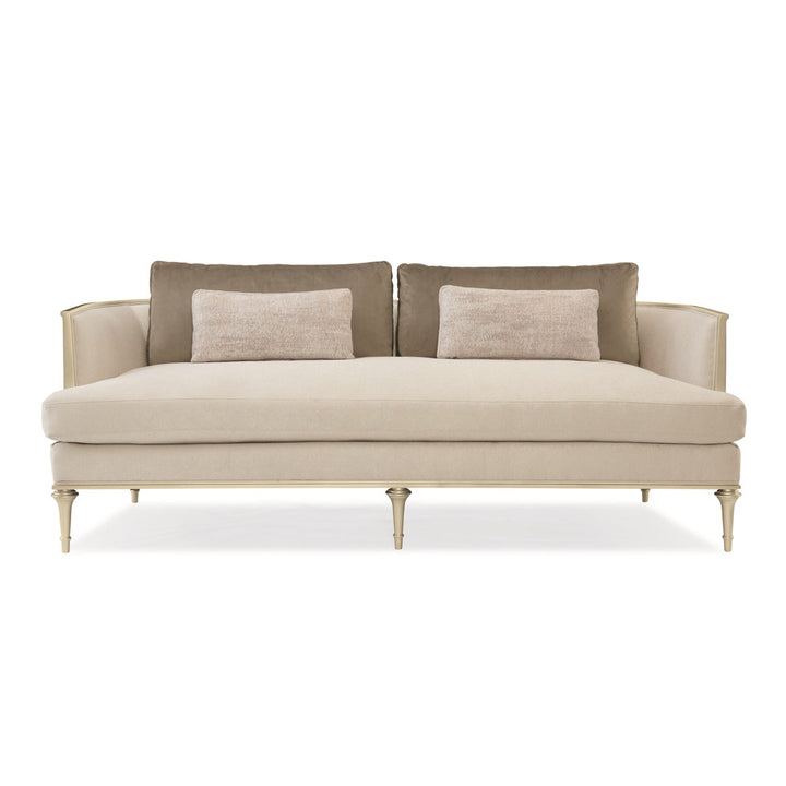 Quit Your Metal-ing Sofa Caracole Classic