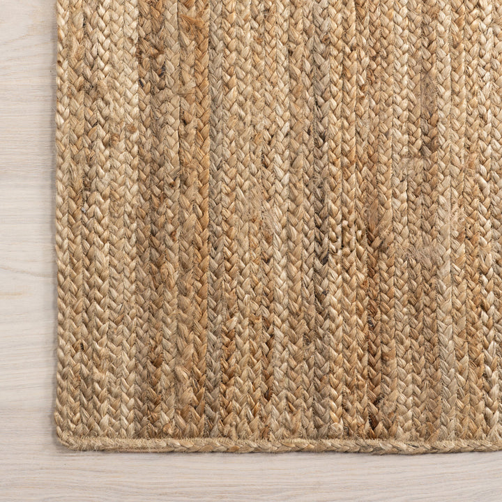 Natural Jute Area Rug Breakwater Bay Rug Size: Rectangle 9' x 12'