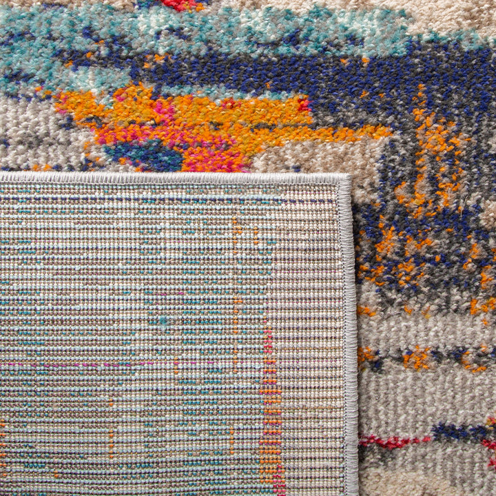 Riccio Abstract Ivory/Multi Area Rug Trent Austin Design® Rug Size: Square 6'7"