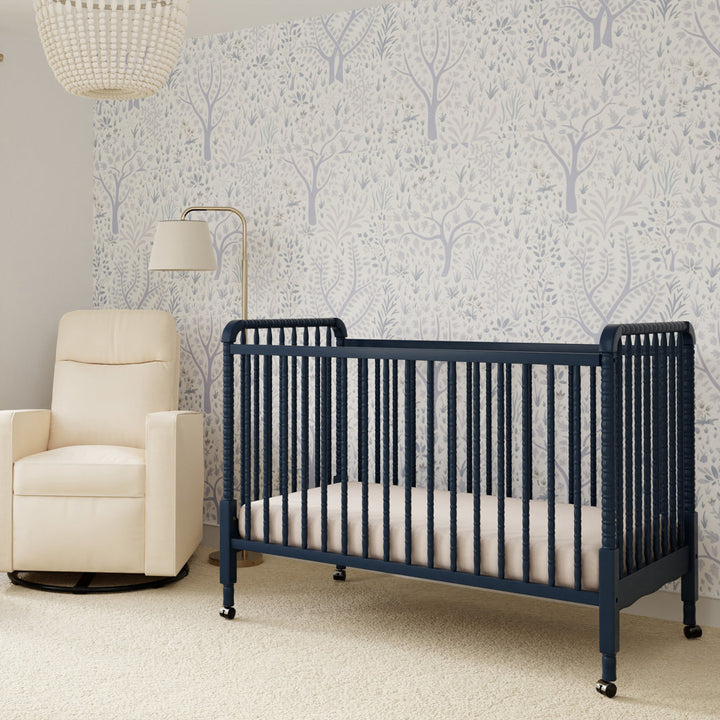 Jenny Lind 3-in-1 Convertible Crib daVinci Color: Navy
