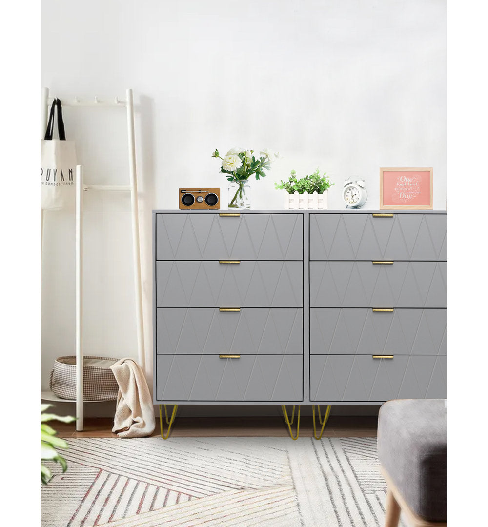 Marable 4 Drawer 23.6" W Chest Willa Arlo™ Interiors Color: Gray