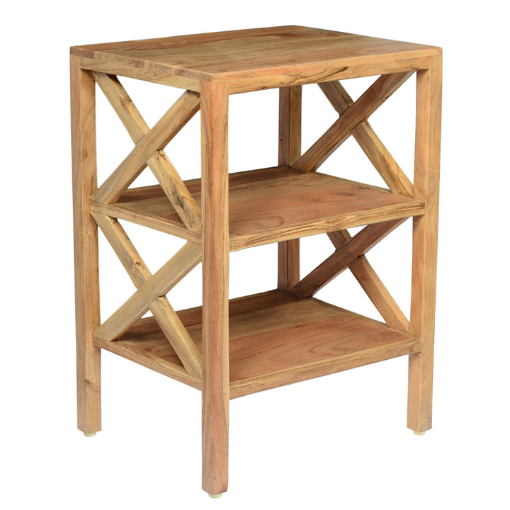 Yosaira Solid Wood End Table Gracie Oaks Color: Natural