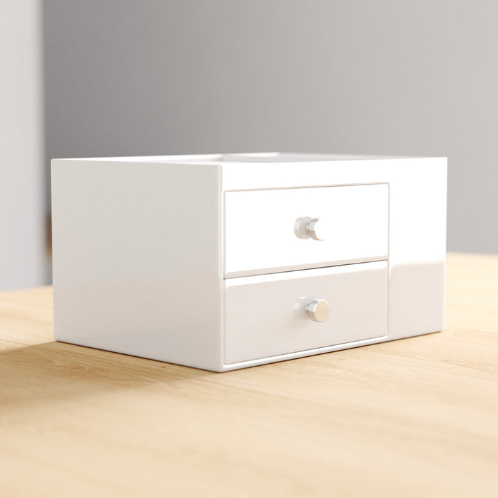 Clint Desk Organizer Dotted Line™ Color: White