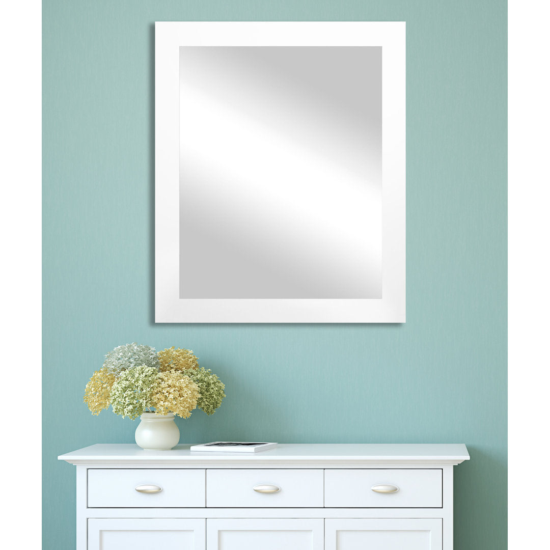 Gollu Mirror Ebern Designs Size: 32" x 38" Finish: White