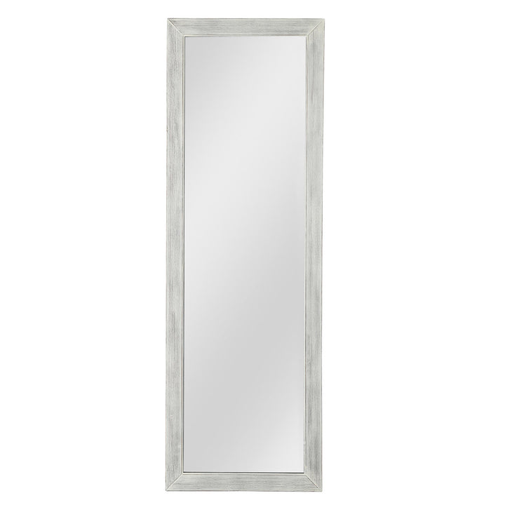 Eldorado Modern & Contemporary Full Length Mirror Three Posts™ Finish: White