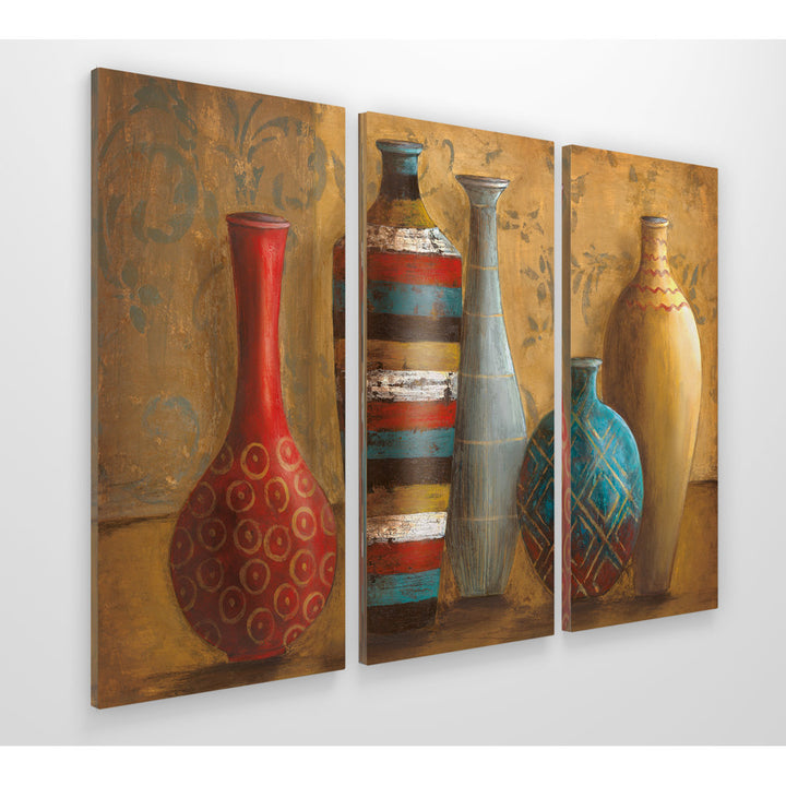 Vessels of Tabuk - Multi-Piece Image on Canvas Langley Street® Overall Size: 32" H x 48" W x 1.5" D