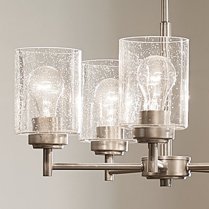 Winslow 5 - Light Shaded Traditional Chandelier Kichler Lighting Finish: Brushed Nickel