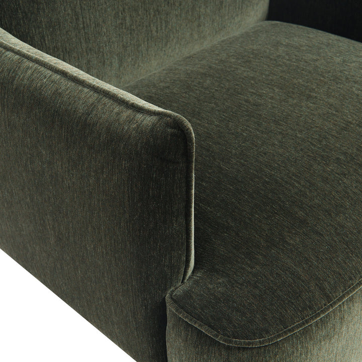 Fidelius 29.3'' Wide Armchair Everly Quinn Body Fabric: Green 100% Polyester