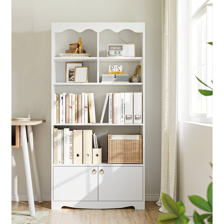 Saxapahaw 63" H x 31.5" W Standard Bookcase Ebern Designs