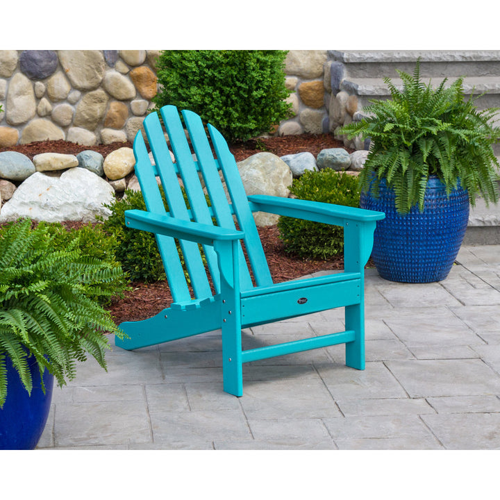 Cape Cod Adirondack Chair Trex Outdoor Color: Aruba