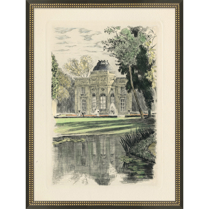 Versailles Gardens 3 - Picture Frame Painting Wendover Art Group