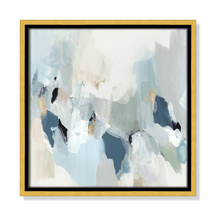 Little Talks II by Isabelle Z - Picture Frame Print on Canvas Casa Fine Arts Size: 13.5" H x 13.5" W x 2" D Format: Gold Framed Canvas