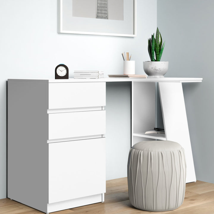 Malgorzata Desk Rebrilliant Finish: White