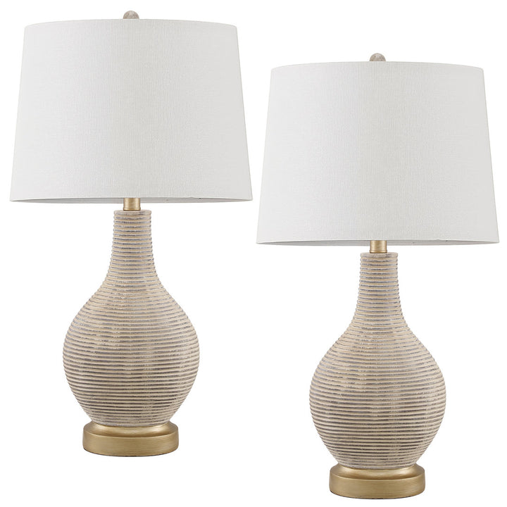 Platt Resin Table Lamp (Set of 2) Willa Arlo™ Interiors