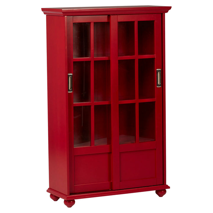 51" H x 31.75" W Standard Bookcase Andover Mills™ Color: Red