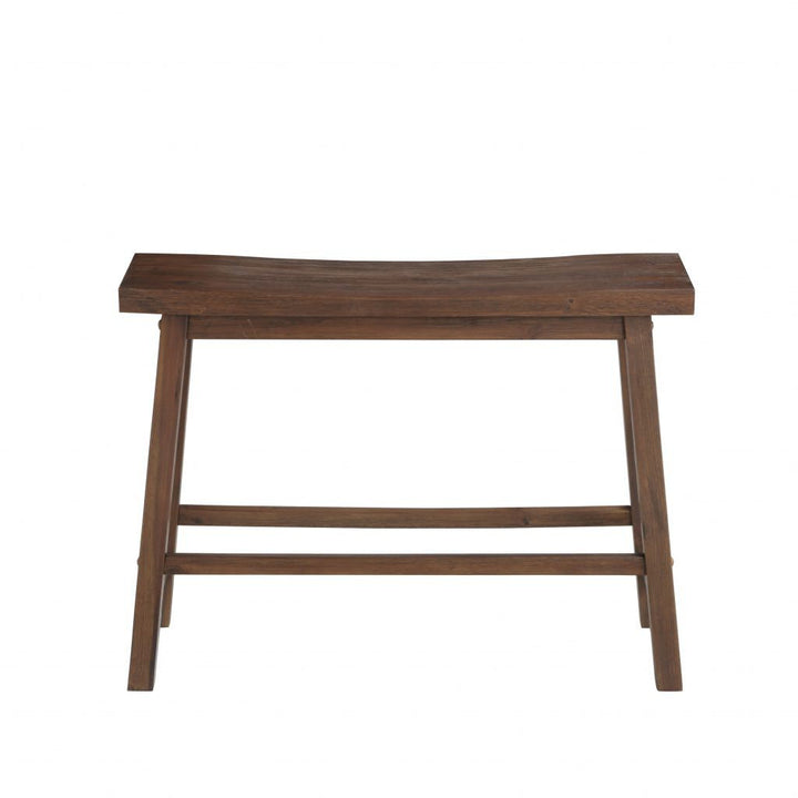Colynn 4 - Person Counter Height Rubberwood Solid Wood Dining Set Dakota Fields Color: Chestnut Wire-Brush
