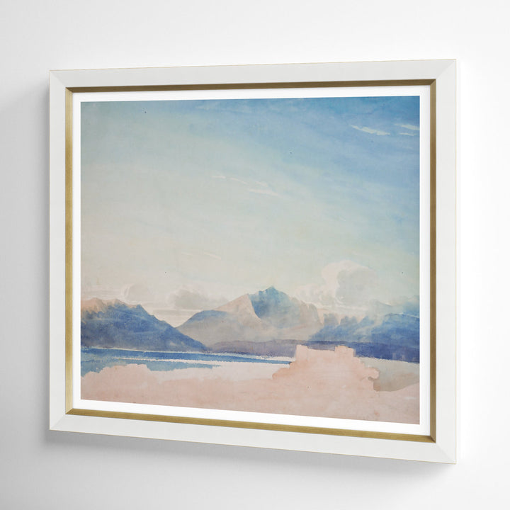 Dawn Landscape' Framed Graphic Art Print Joss & Main