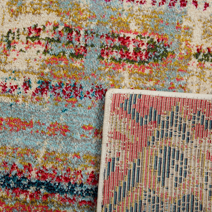 Galan Pink/Orange/Yellow Area Rug Mistana™ Rug Size: Rectangle 2' x 3'