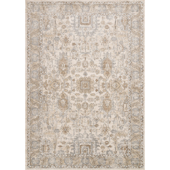 Sagefield Oriental Ivory/Sand Area Rug Charlton Home® Rug Size: Rectangle 7'11" x 10'6"