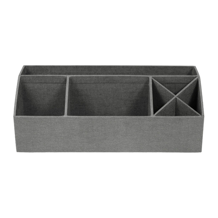 Elisa Desk Supplies Organizer Bigso Color: Canvas Grey