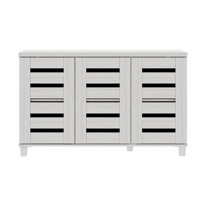 Lismore 16 Pair Shoe Storage Cabinet Steelside™ Finish: Pearl White