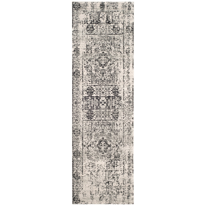 Highworth Oriental Ivory/Black Area Rug Trent Austin Design® Rug Size: Runner 2'2" x 21'